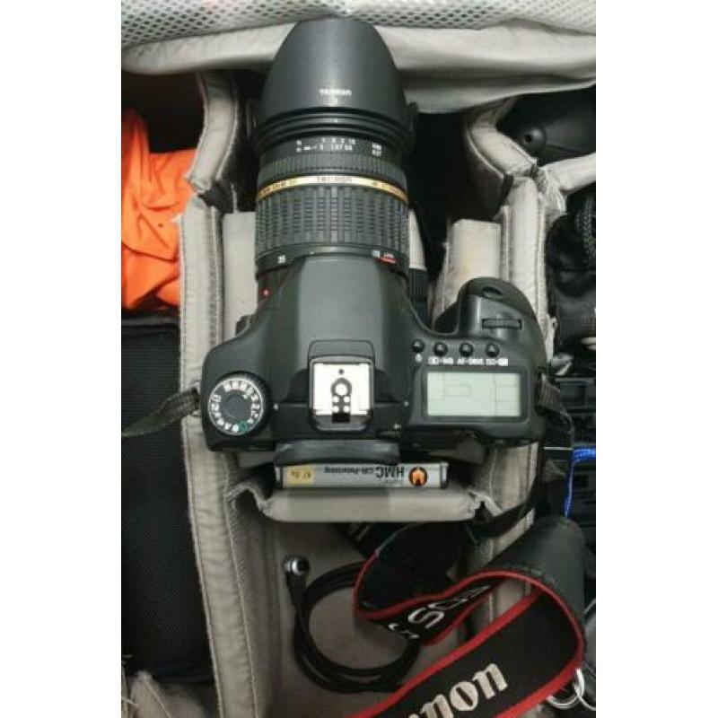 Canon EOS 40D + Tamron AF 17-50 f/2.8 XR Di II + Grip + more