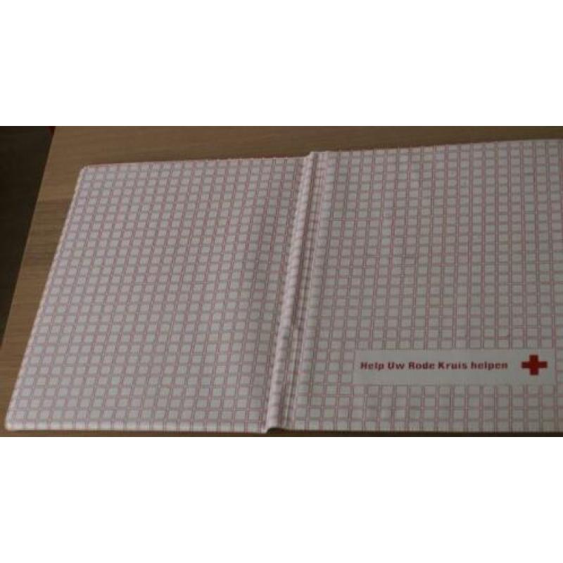 Rode Kruis map met schrijfblok en pen Helpt uw Rode Kruis he