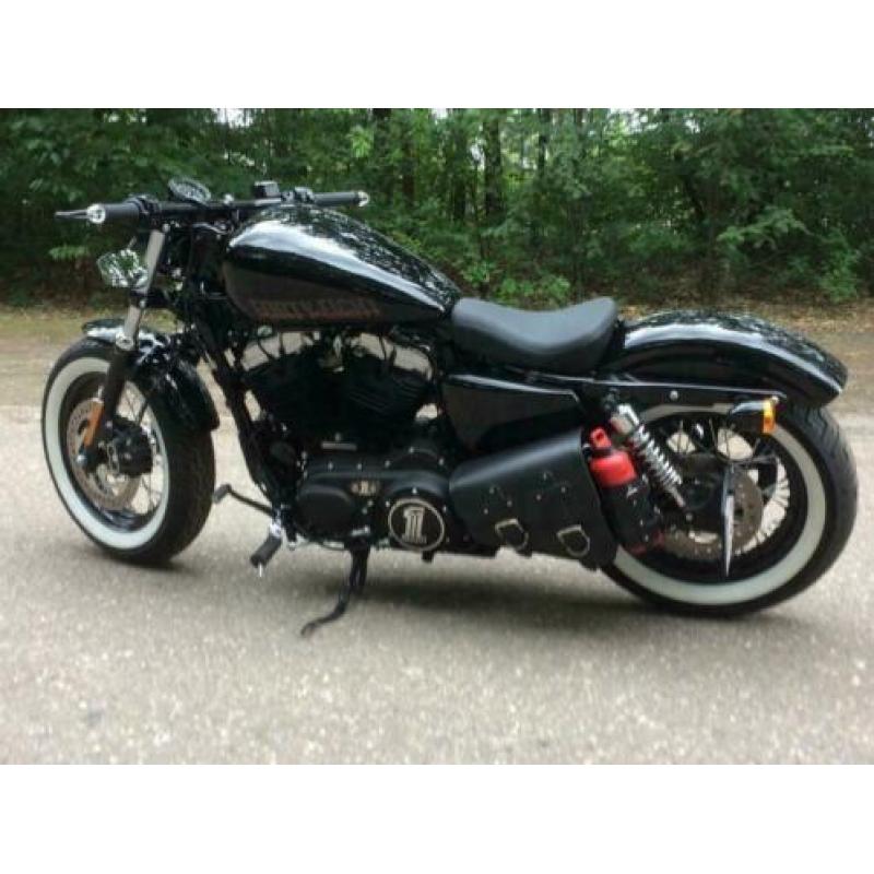 Leren Sportster Tas Zadeltas Motor Tas Harley XL