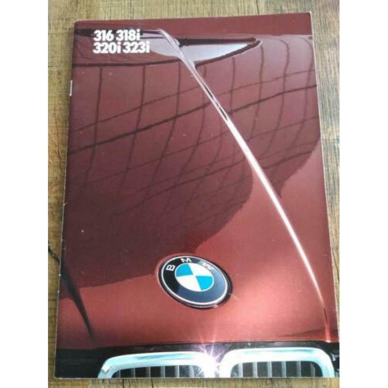 BMW 3- serie e30 folder uit 1984