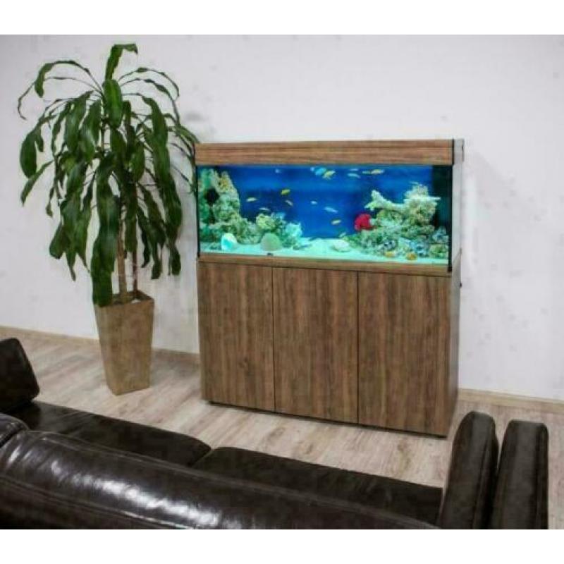 Aspect modern Aquarium + meubel, nergens meer keus!