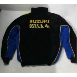 nieuwe Suzuki Rizzla Mototen jas jack maat XS- 8XL
