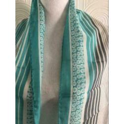 Polyester sjaal - paul purel - 30x152 cm