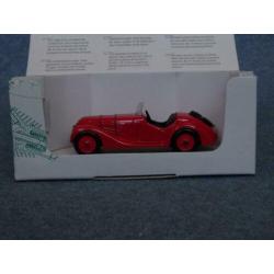BMW 328 rood DEALER uitgave 1994 Techno Classic 1:43