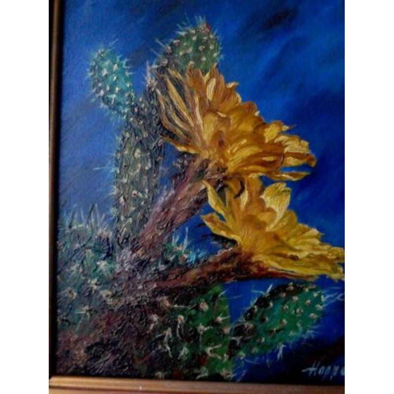 Bloeiende Cactus ca. 1930 - Jenny Bernier Hoppe 1870-1934