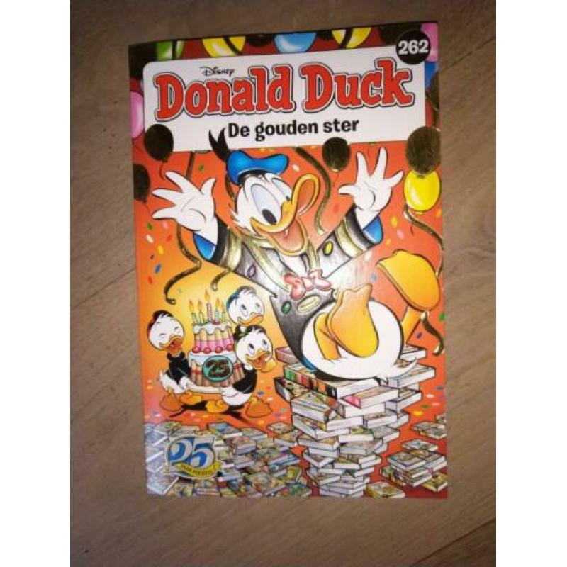 Donald Duck pockets, 6 stuks + 1 dubbelpocket= 7 stuks