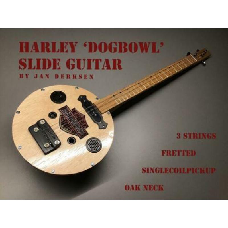 Gitaar Harley/dogbowl