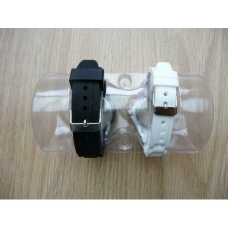 Originele MAuI unisex horloge zwart en wit giftset in box