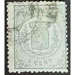 NVPH 13 - 18 Wappen zegels.