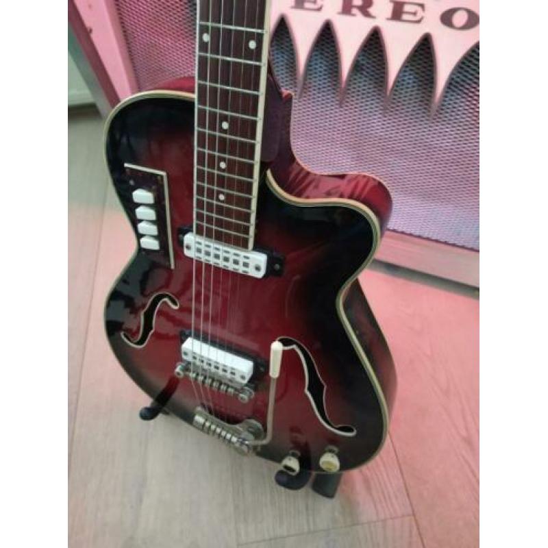 Eko Archtop guitar, 280 bouwjaar 1962
