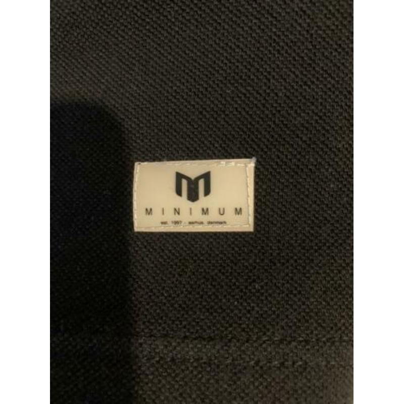 Minimum trui met capuchon maat M, zwart
