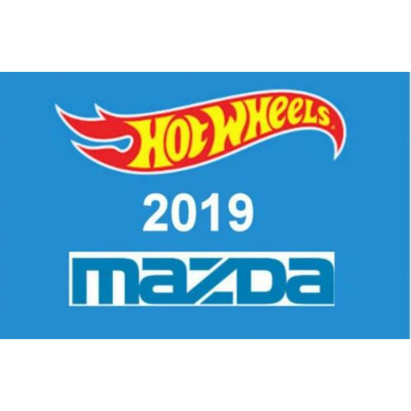 Hot Wheels Mazda 2019 vijf verschillende Modellen