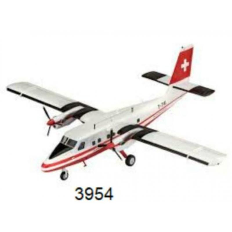 NIEUW Revell 1:72 DHC-6 TWIN Otter Swisstopo modelbouw 3954