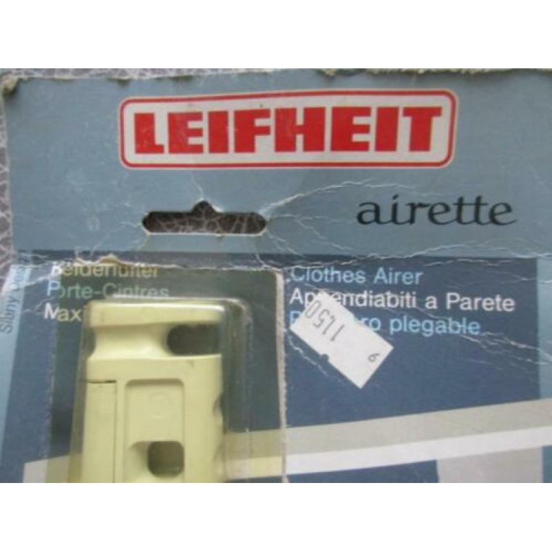 2 x nieuwe Leifheit Airette Kledinghanger
