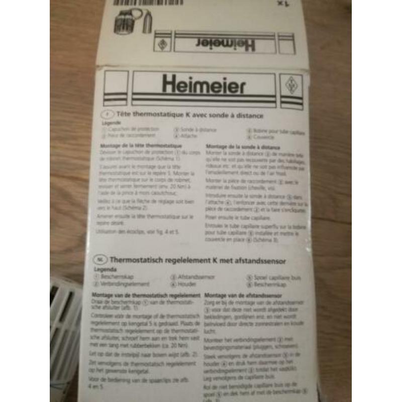 HEIMEIER Thermostaat-Kop K-afstand Voeler, Ventiel Th.kraan