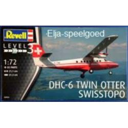 NIEUW Revell 1:72 DHC-6 TWIN Otter Swisstopo modelbouw 3954