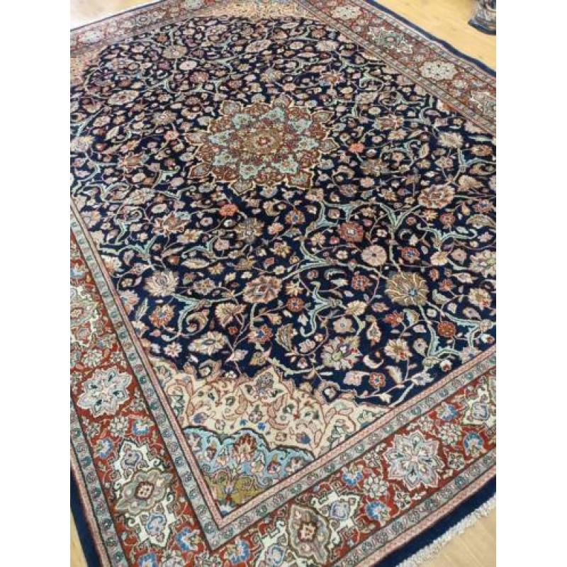 Vintage handgeknoopt perzisch tapijt Sarough 320x242