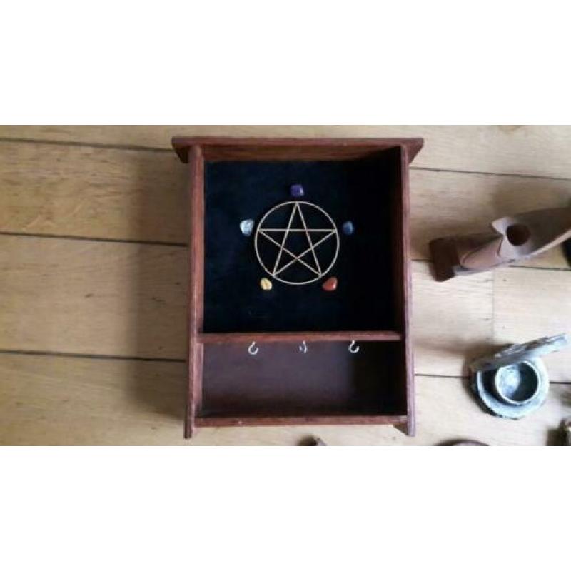 Partij Heksen Wicca Hekserij Decoratie Pentagram Kaarsen