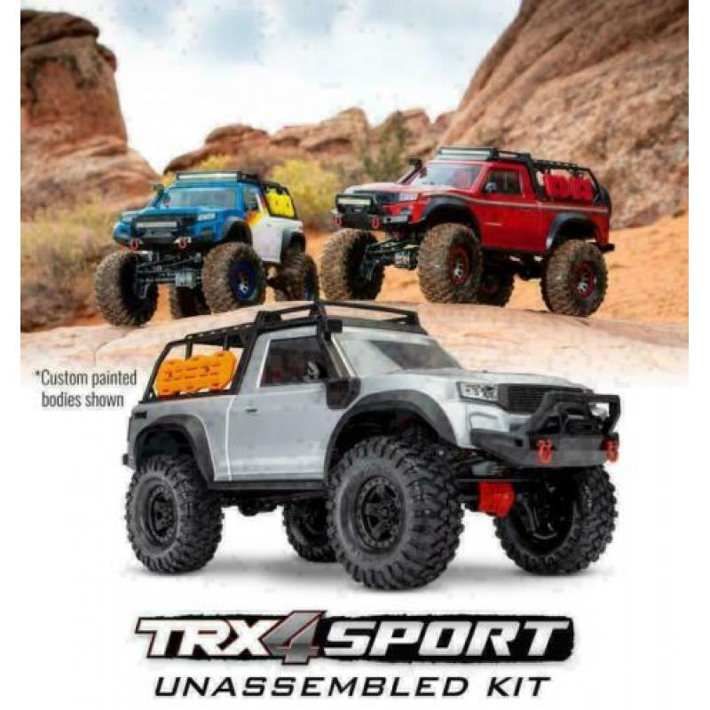 Traxxas TRX-4 sport bouwdoos - Nu op voorraad