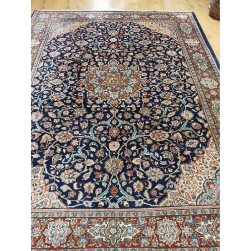 Vintage handgeknoopt perzisch tapijt Sarough 320x242