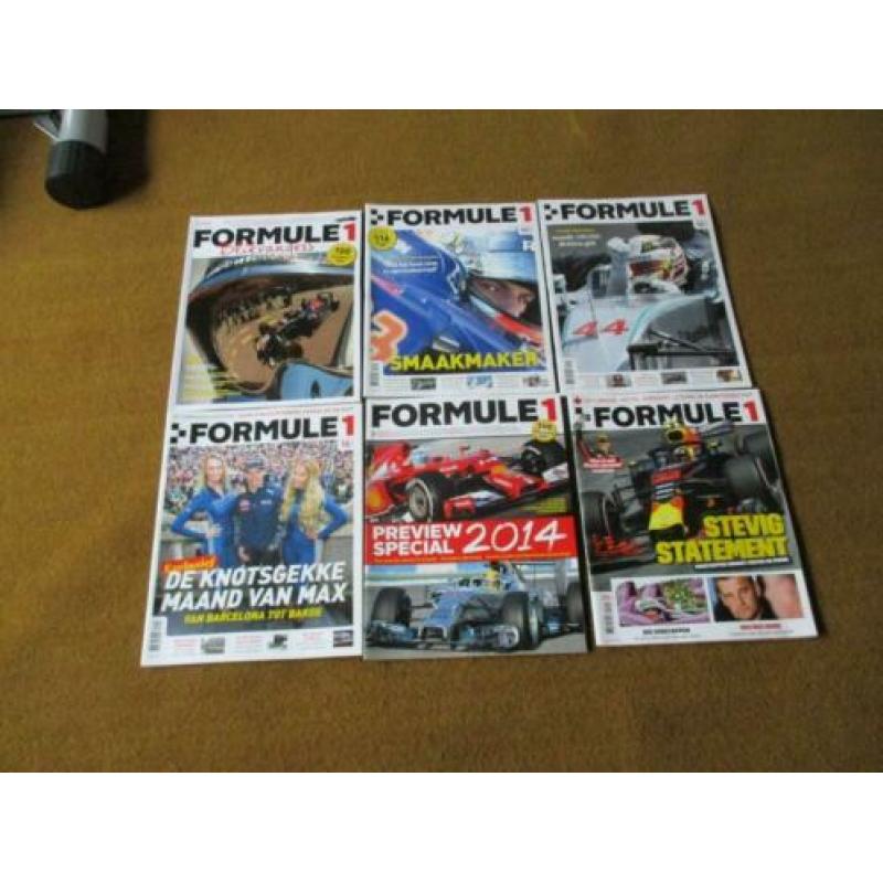 Voor de verzamelaar 34 Diverse FORMULE 1 magazines