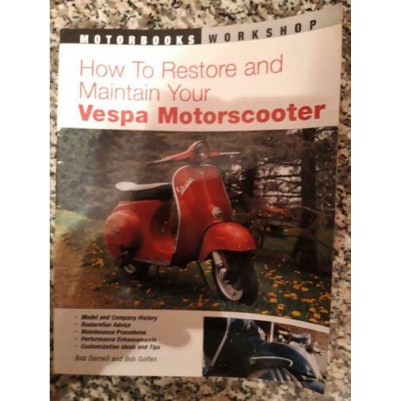 Vespa workshop how to restore and maintian your vespa inzgst
