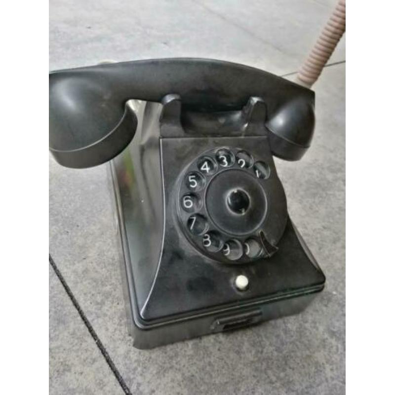 Vintage bakelieten PTT telefoon