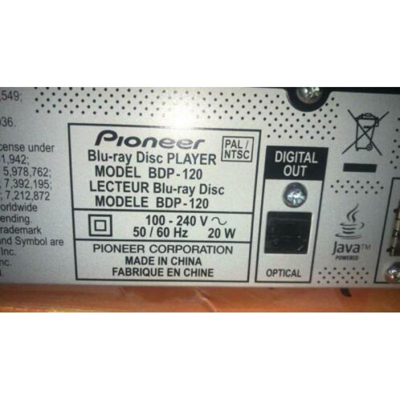 Pioneer BDP-120 - Blu-ray speler