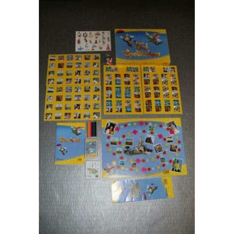 Oad spellendoos Disney memorie domino schuifpuzzel kleurboek