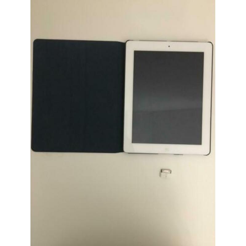 iPad 3e generatie 16 GB wit met beschermhoes