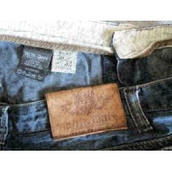 Truth or Dare blauwe dark used jeans W30 L32