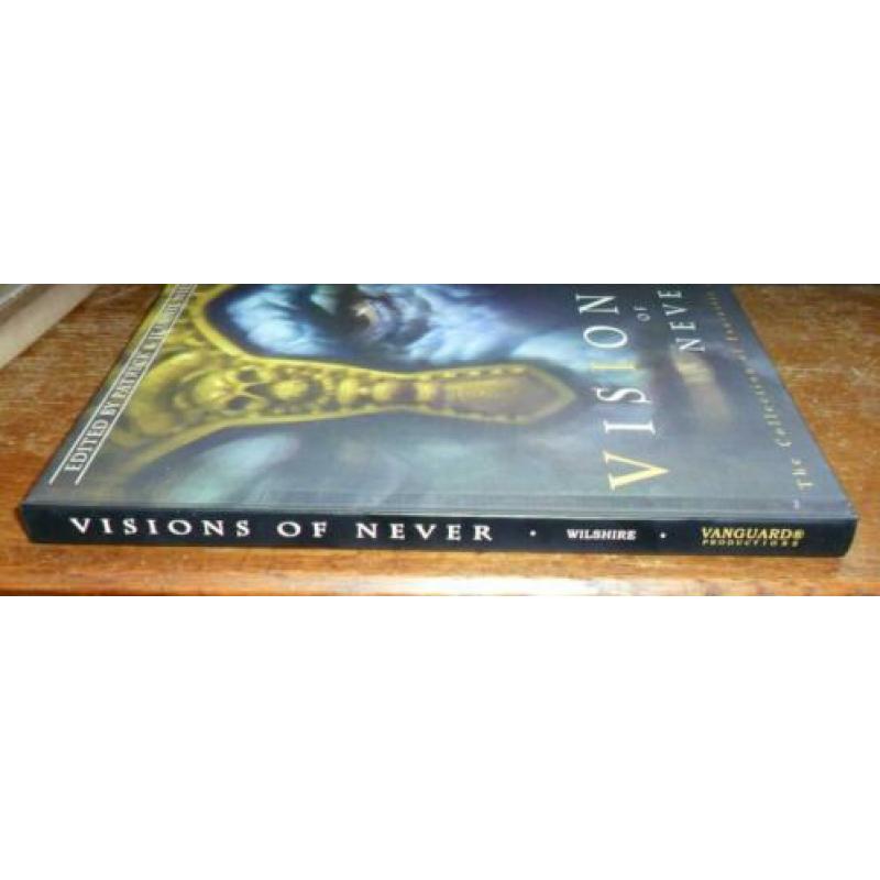 VISIONS OF NEVER Collection Fantastic ART Wilshire Hardcover