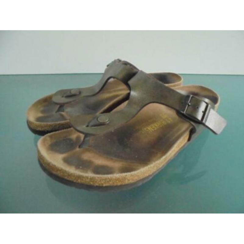GRATIS VERZENDEN | BIRKENSTOCK bruine slippers 41