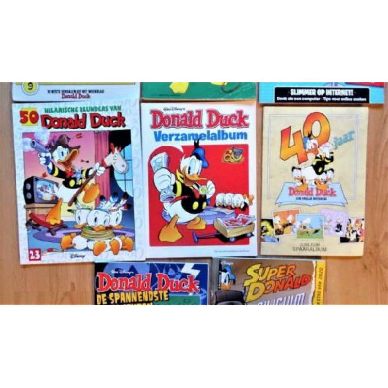 Donald Duck boeken, 13 stuks: