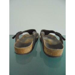 GRATIS VERZENDEN | BIRKENSTOCK bruine slippers 41
