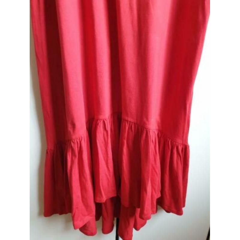 Monki maxi rood jurk L