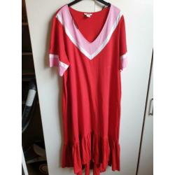 Monki maxi rood jurk L