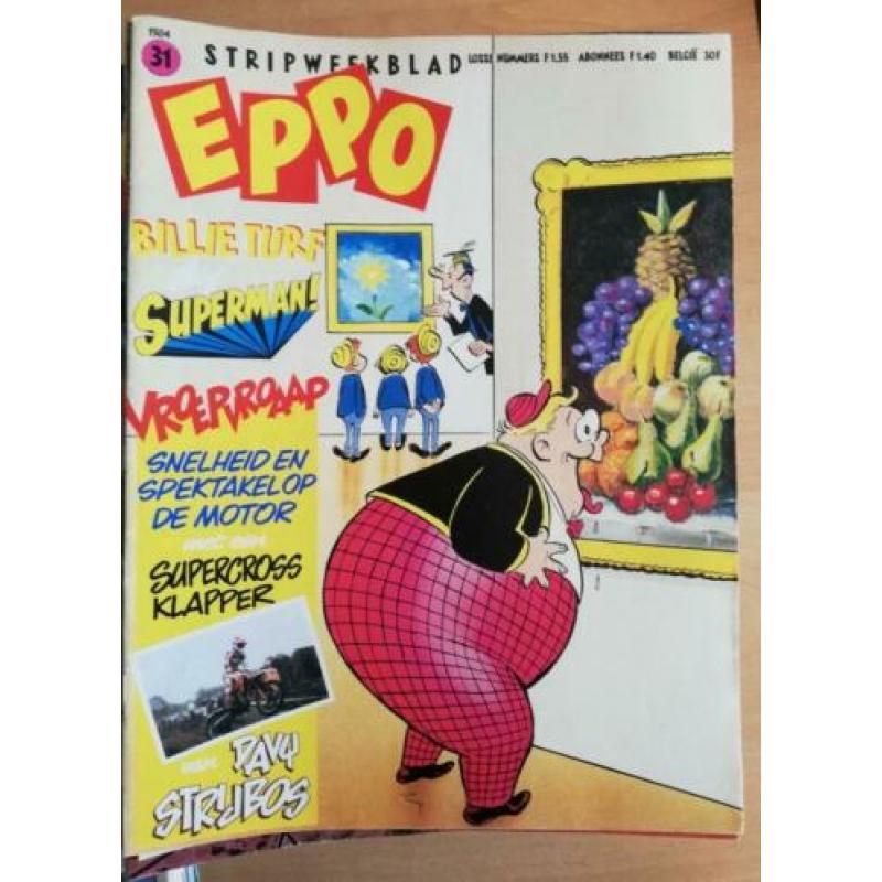 Weekblad Eppo 119 nrs. Jaargang 1982 (vanaf nr.37) t/m 1984