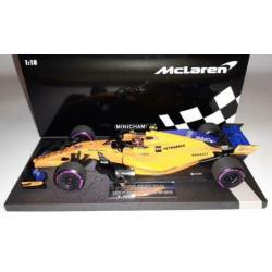 Minichamps F1 McLaren MCL33 2018 Stoffel Vandoorne 1/18