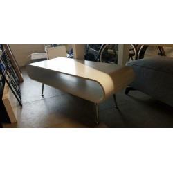 Witte houten design salontafel pronto wonen