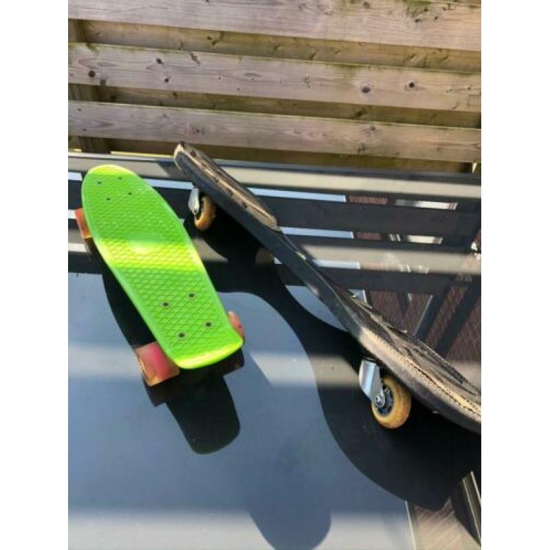 skateboard en waveboard voor een kind