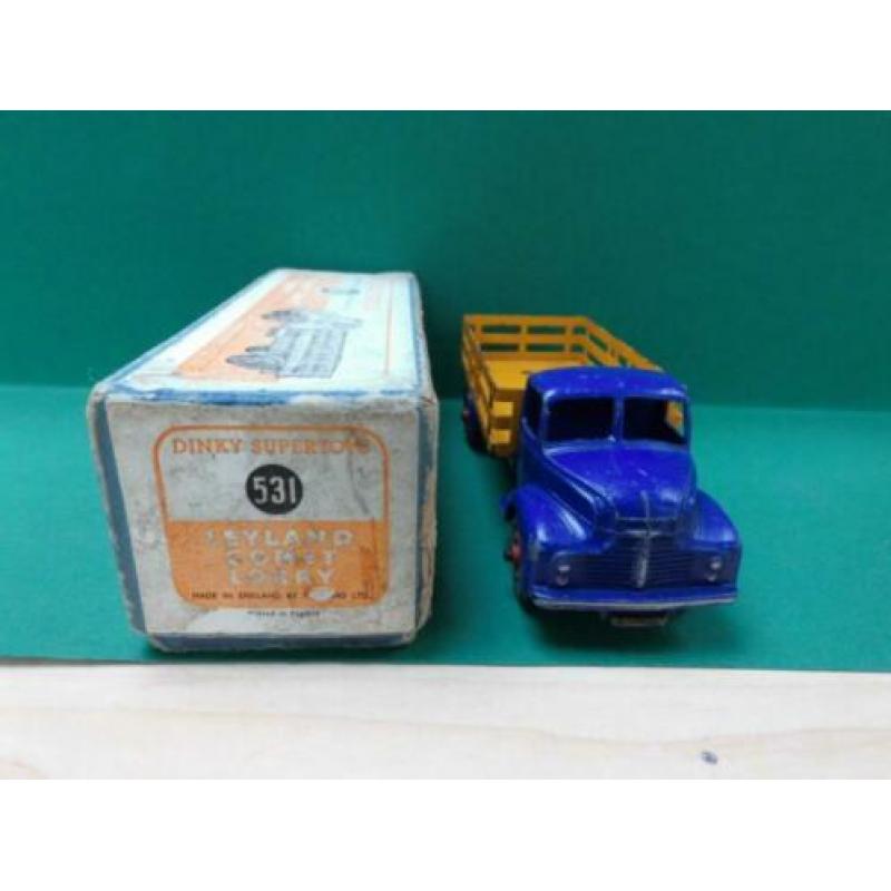 Dinky Toys Leyland veevervoer vrachtwagen met originele doos