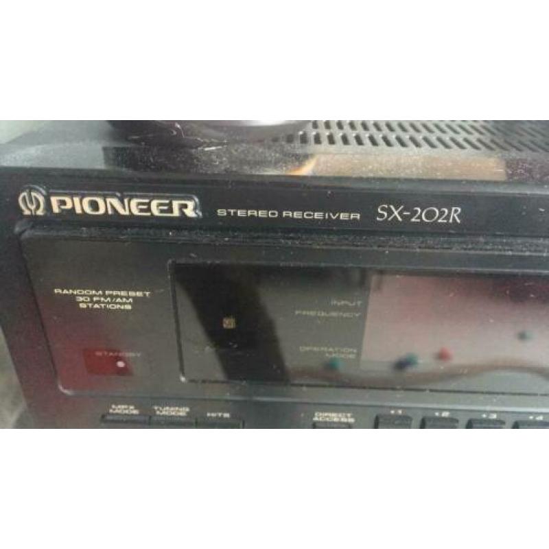 Pioneer receiver + cd speler