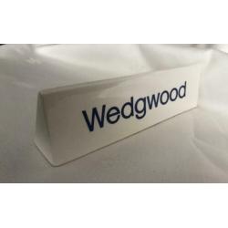 Wedgwood schildje mooi bij verzameling wedgwood 17 cm