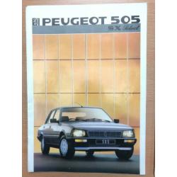Peugeot 305 en 505 Folders