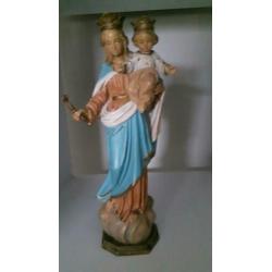 Maria beeldje met kindje Jezus