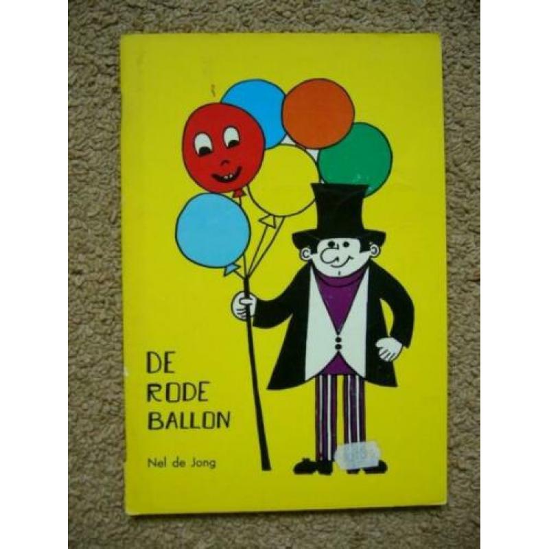 De rode ballon kinderboek uit de jaren 70