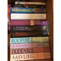 24 boeken van Patrica Cornwell - los of alles in 1 koop