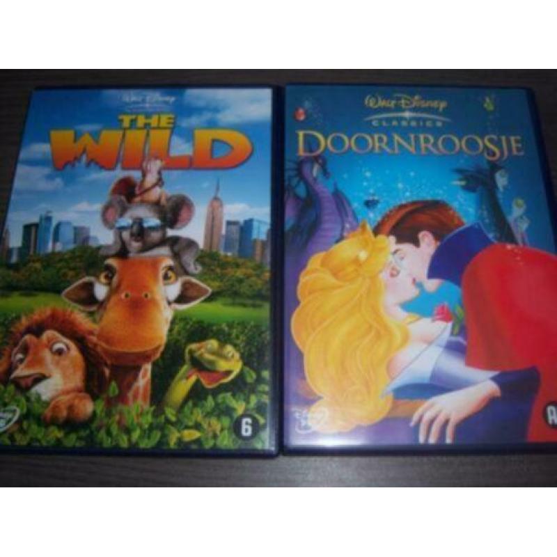 40 Walt Disney Klassiekers in goede staat (4 euro per dvd)
