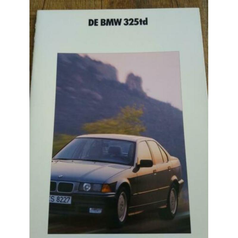 BMW 3 serie e36 folder ( 325 td ) uit 1991 prachtige staat !